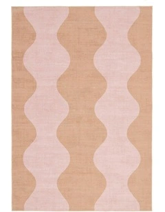 Zamora Wave Washable Rug in Multi