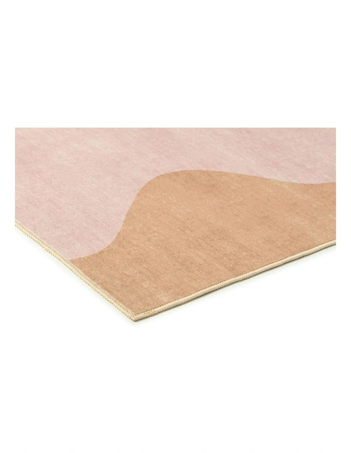 Zamora Wave Washable Rug in Multi image 2