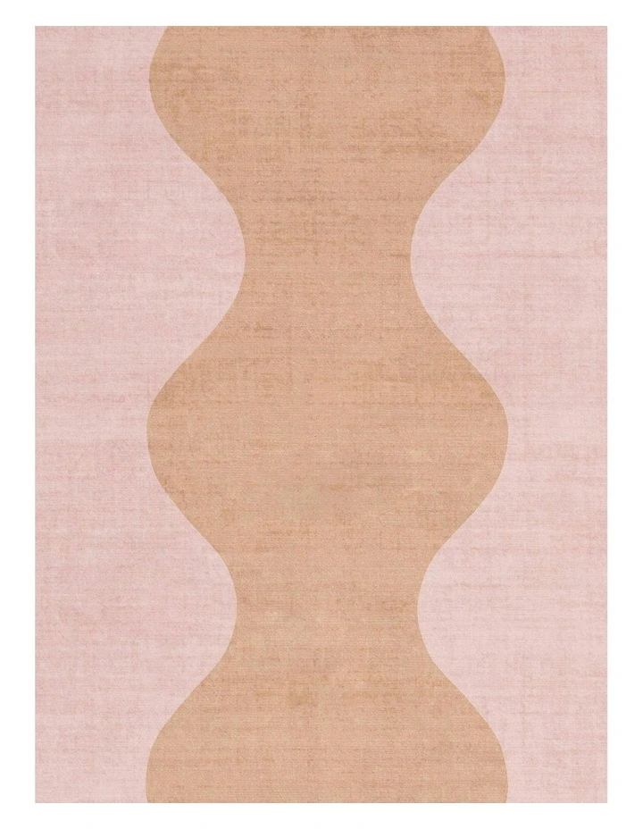 Zamora Wave Washable Rug in Multi image 5