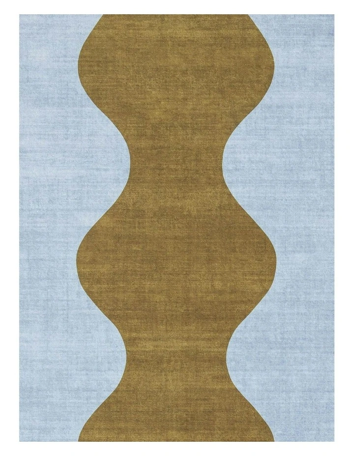 Carmona Wave Washable Rug in Multi image 5