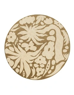 Bess Floral Rollie Pollie Round Playmat in Multi