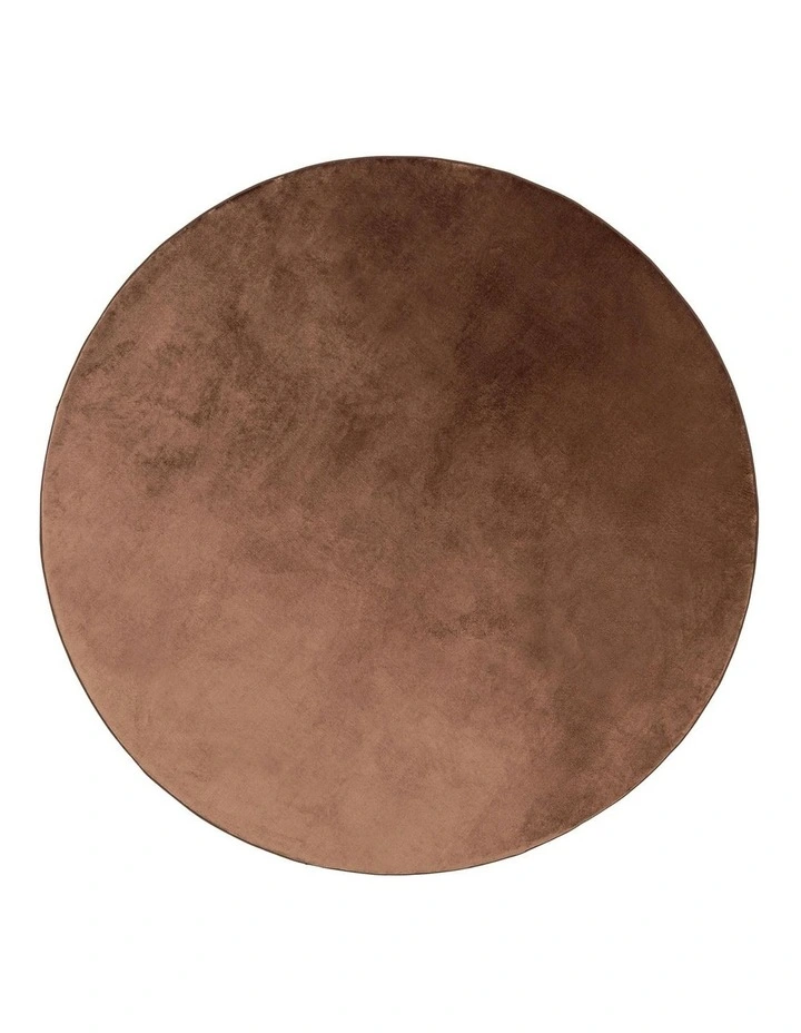 Lou Rollie Pollie Round Playmat in Brown image 1