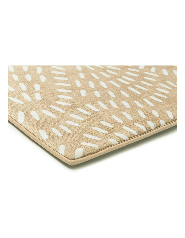 Eula Abstract Rollie Pollie Playmat in Beige and Light Beige image 2