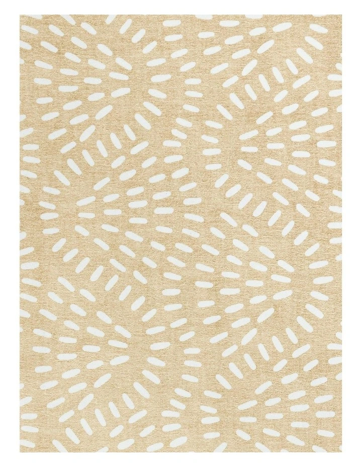 Eula Abstract Rollie Pollie Playmat in Beige and Light Beige image 5