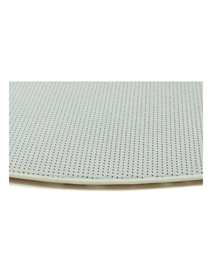 Eula Abstract Rollie Pollie Round Playmat in Beige and Light Beige image 3