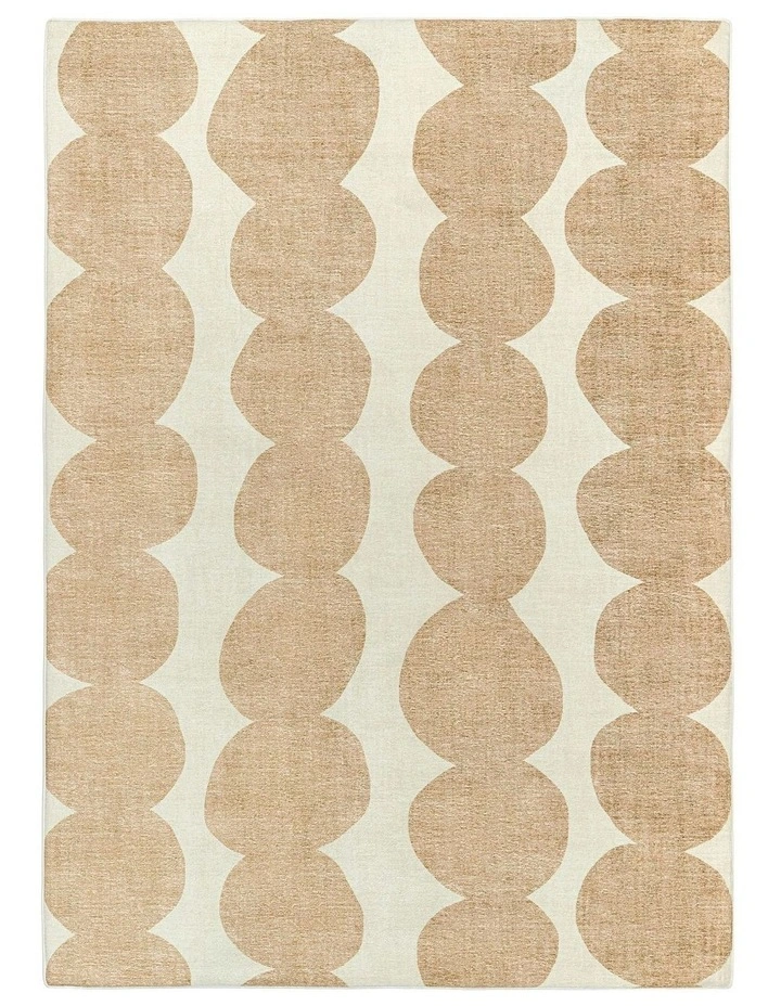 Lexa Abstract Rollie Pollie Playmat in Beige and Light Beige image 1