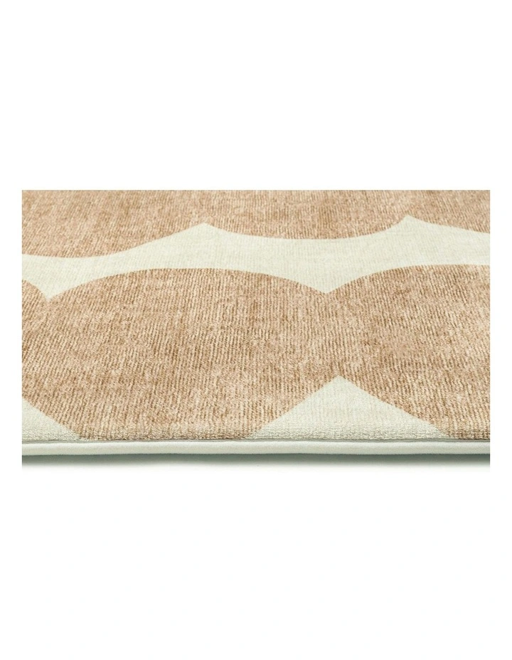 Lexa Abstract Rollie Pollie Playmat in Beige and Light Beige image 3