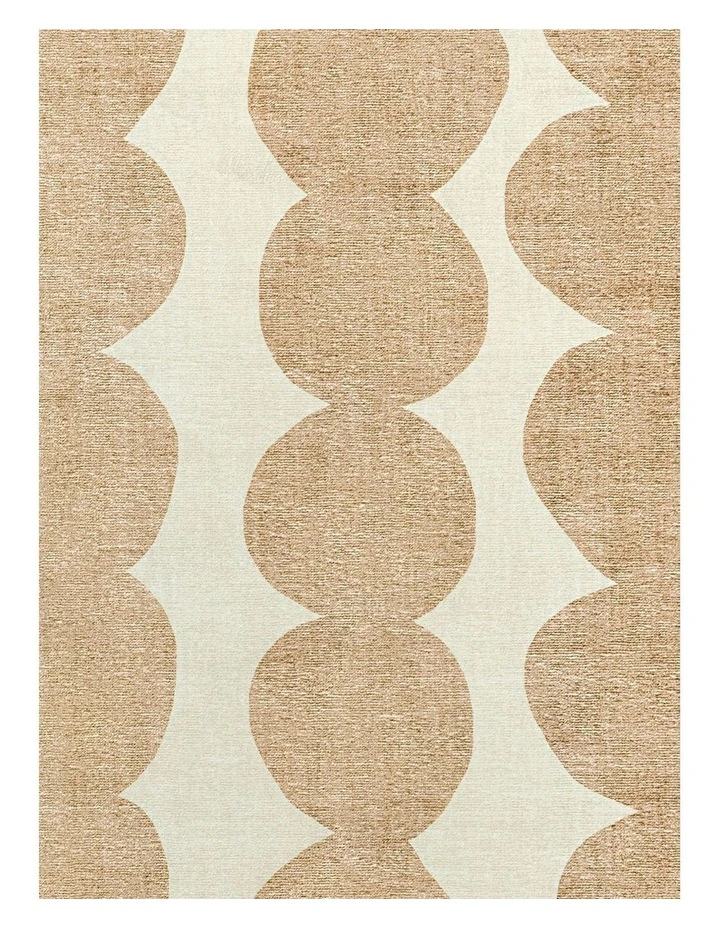 Lexa Abstract Rollie Pollie Playmat in Beige and Light Beige image 5
