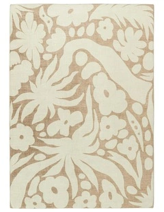 Calo Floral Rollie Pollie Playmat in Beige and Brown