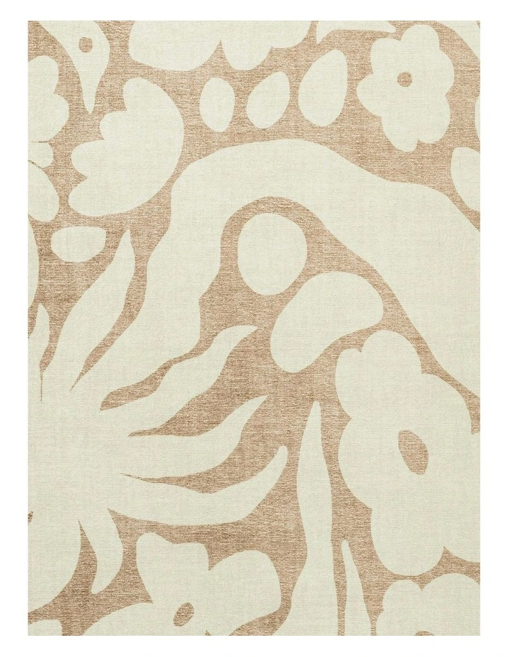 Calo Floral Rollie Pollie Round Playmat in Beige and Brown image 4