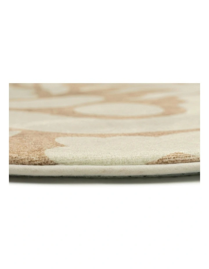 Calo Floral Rollie Pollie Round Playmat in Beige and Brown image 5