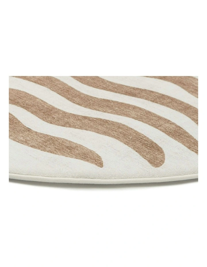 Nix Botanical Rollie Pollie Round Playmat in Sand image 2