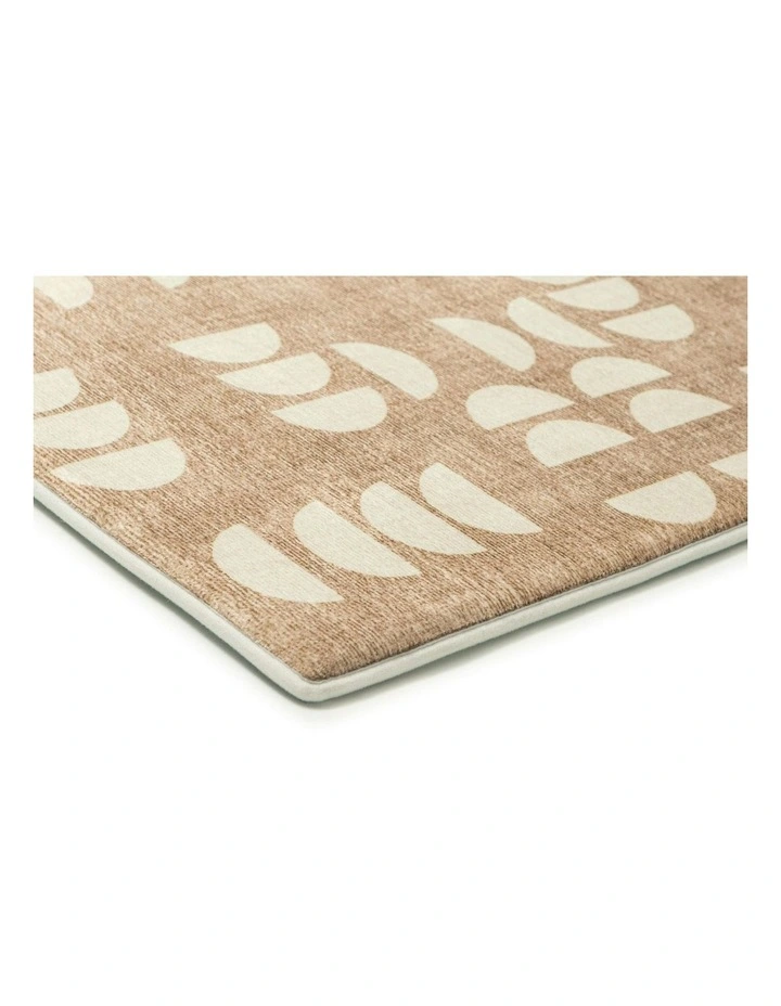 Alba Geometric Rollie Pollie Playmat in Beige and Ivory image 2