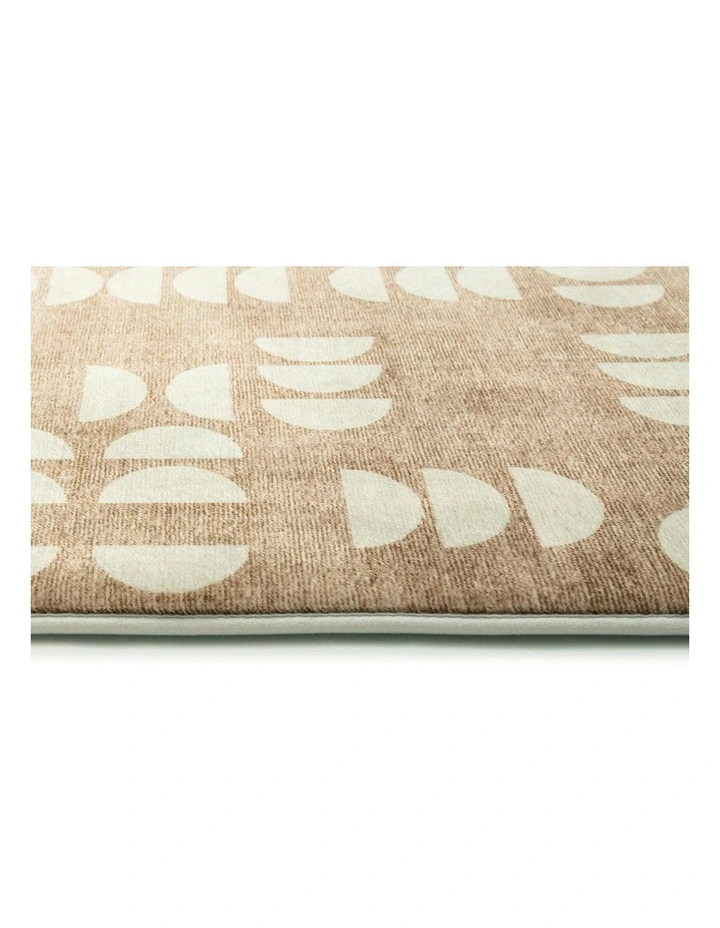 Alba Geometric Rollie Pollie Playmat in Beige and Ivory image 3