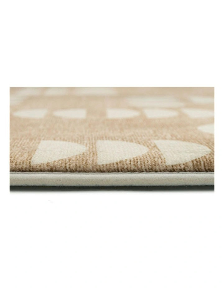 Alba Geometric Rollie Pollie Playmat in Beige and Ivory image 6
