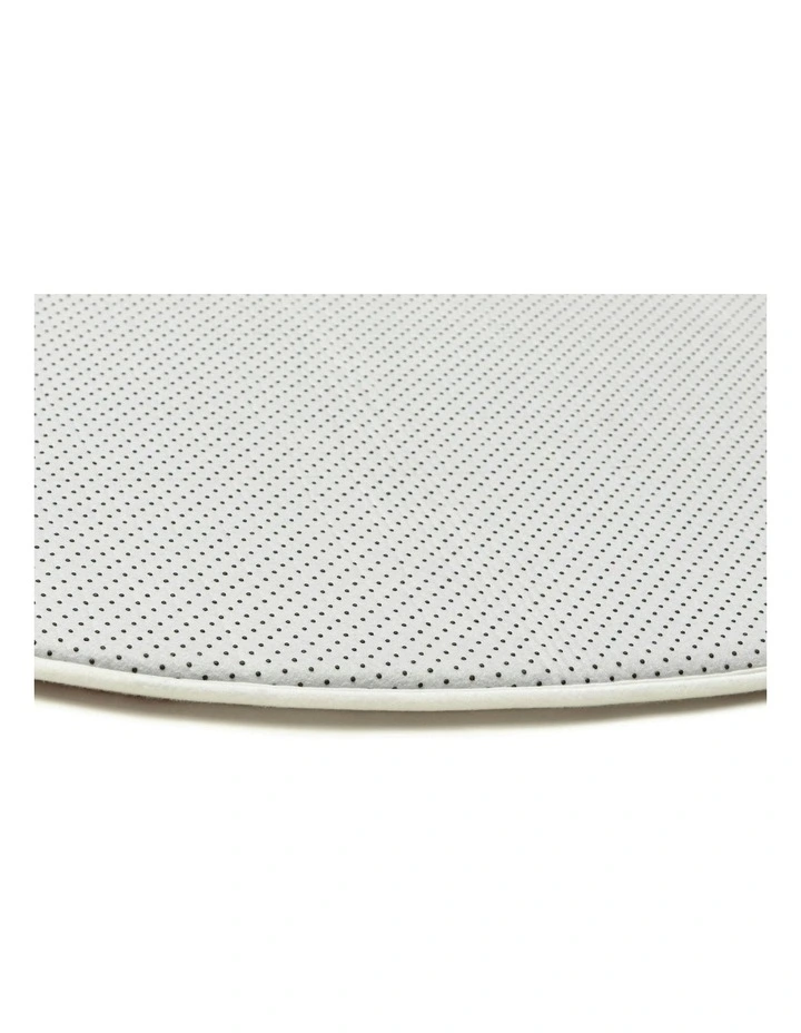 Alba Geometric Rollie Pollie Round Playmat in Beige/Ivory image 3