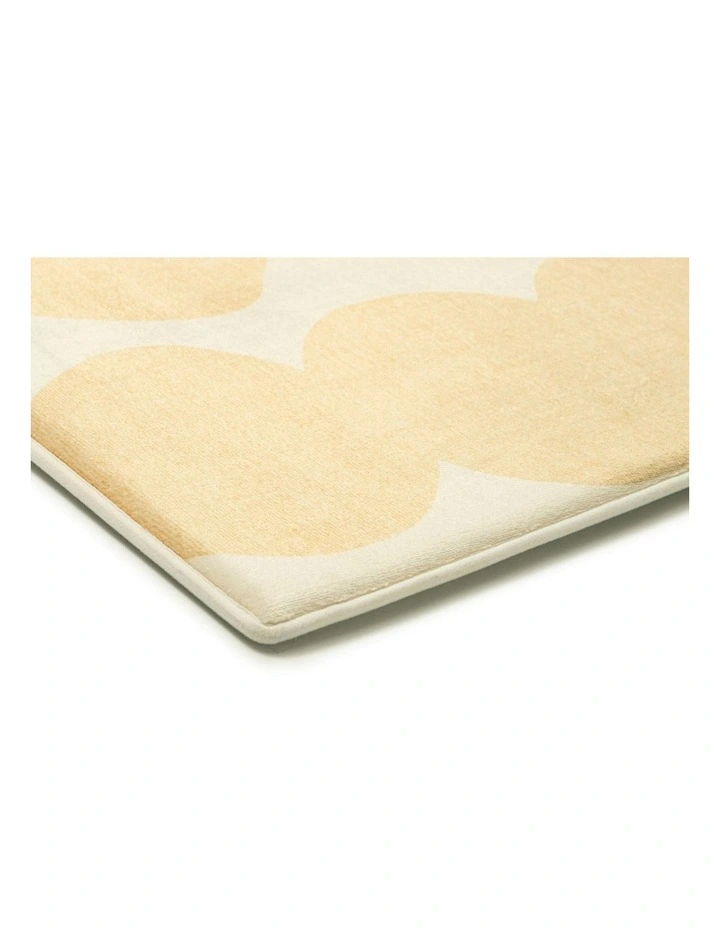 Cree Abstract Rollie Pollie Playmat in Yellow/Beige image 2
