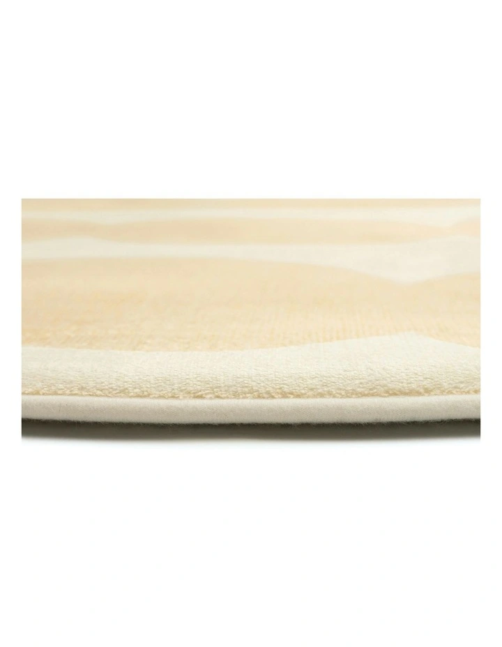 Cree Abstract Rollie Pollie Round Playmat in Yellow/Beige image 5