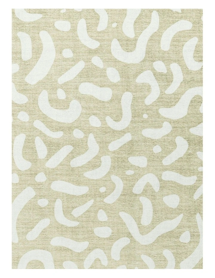 Jema Abstract Rollie Pollie Round Playmat in Beige image 4