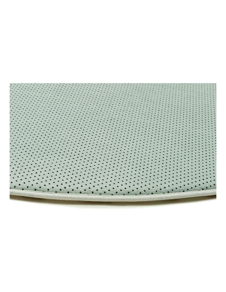 Ayen Abstract Rollie Pollie Round Playmat in Sage image 3