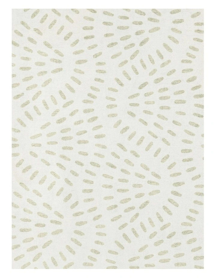 Ayen Abstract Rollie Pollie Round Playmat in Sage image 4