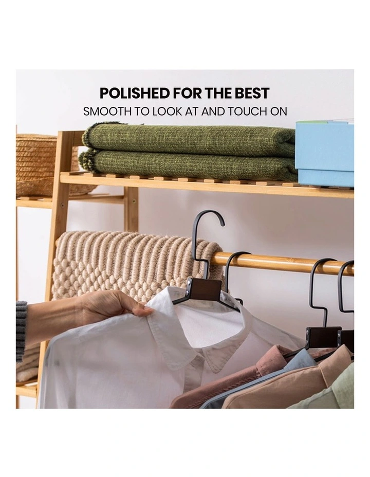 Open Clothes Rack Storage Organiser in Natural image 5