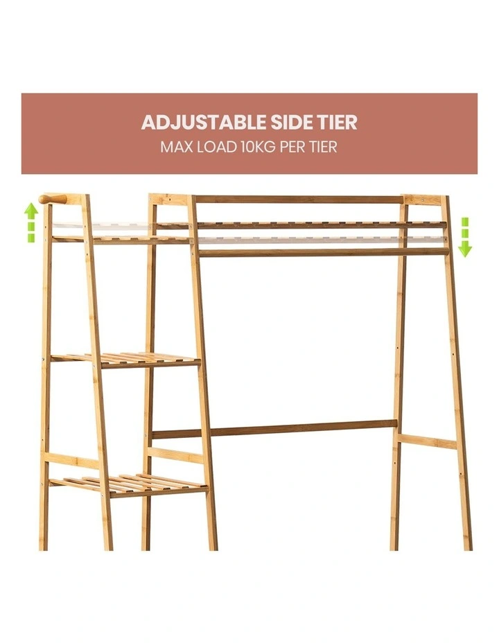 Open Clothes Rack in Natural image 7