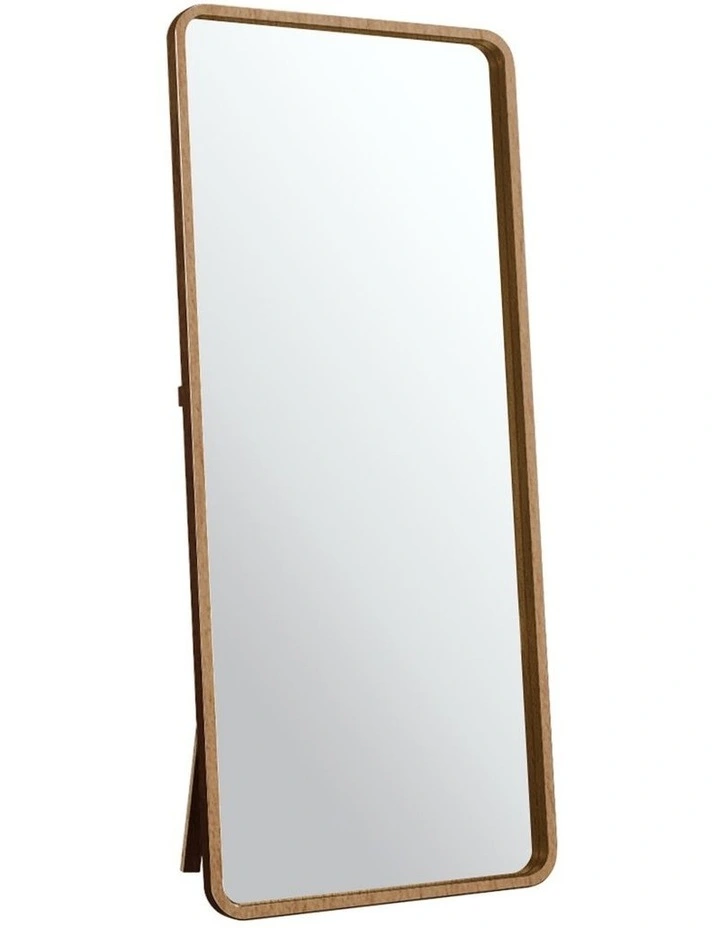 Wooden Full Length Makeup Mirrors 180x80cm in Brown image 1