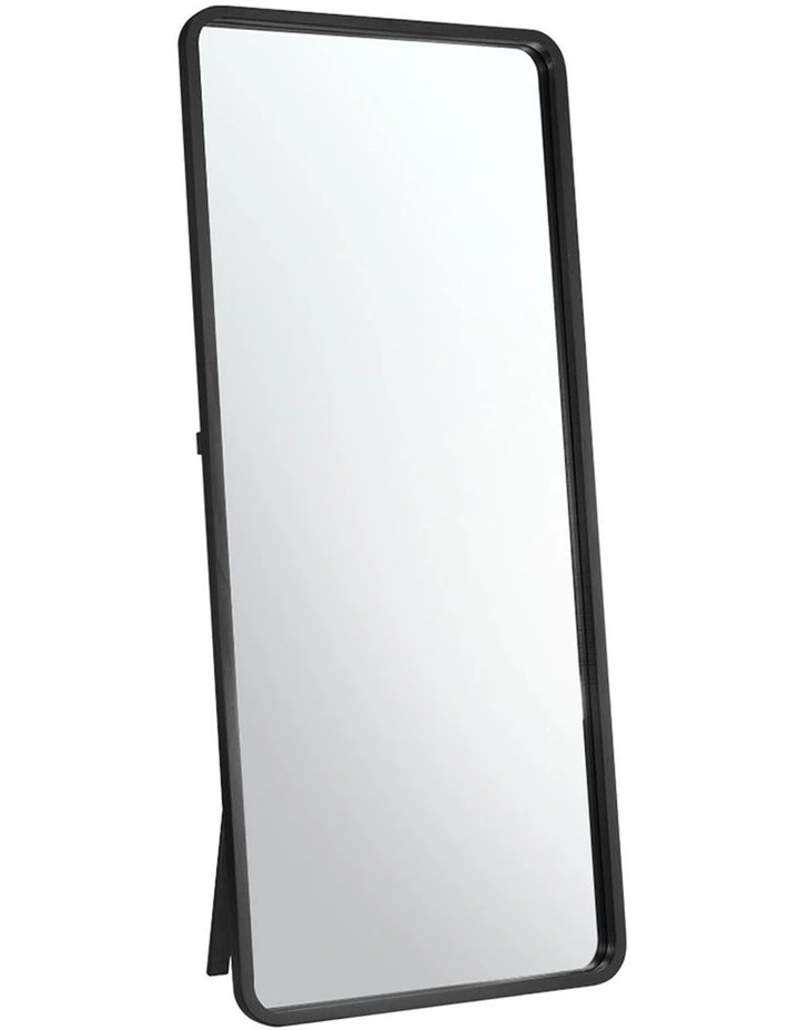 Wooden Full-Length Mirrors 80cm in Black image 1
