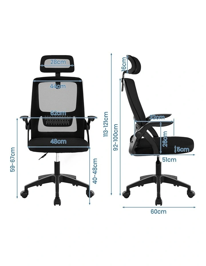 Mesh Executive Office Chair in Black image 3