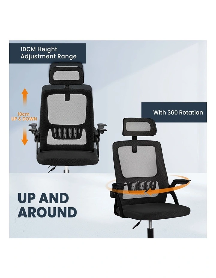 Mesh Executive Office Chair in Black image 5