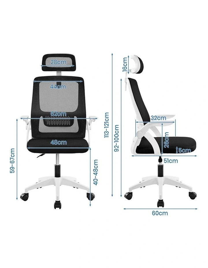 Mesh Executive Office Chair in Black image 3