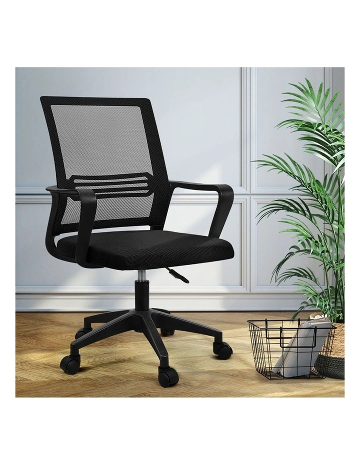 Office Computer Mesh Executive Chairs in Black image 2