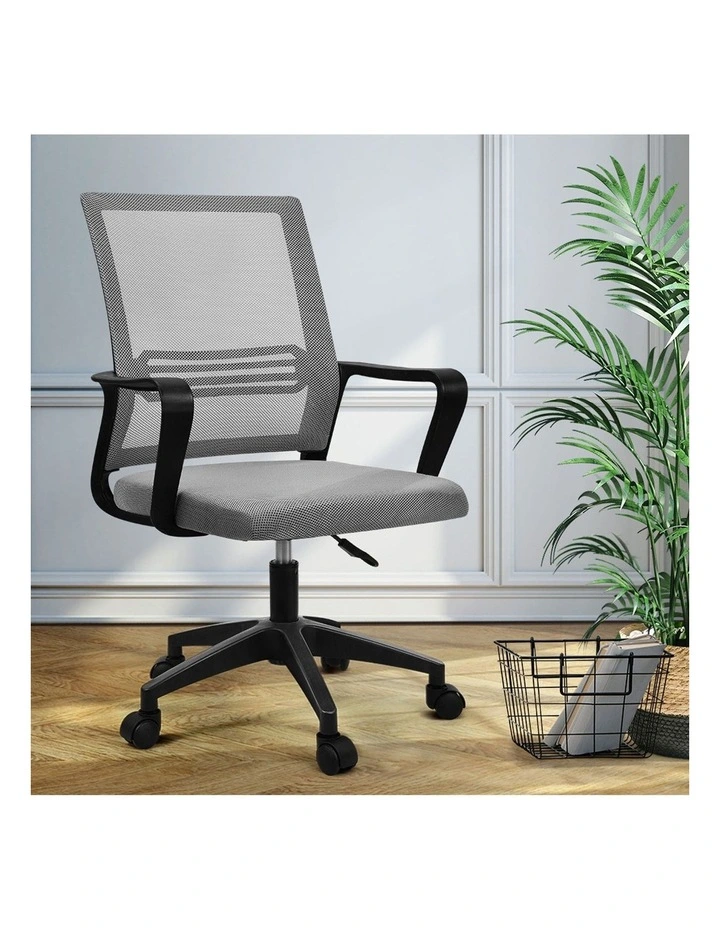 Office Computer Mesh Executive Chair in Black Grey image 2