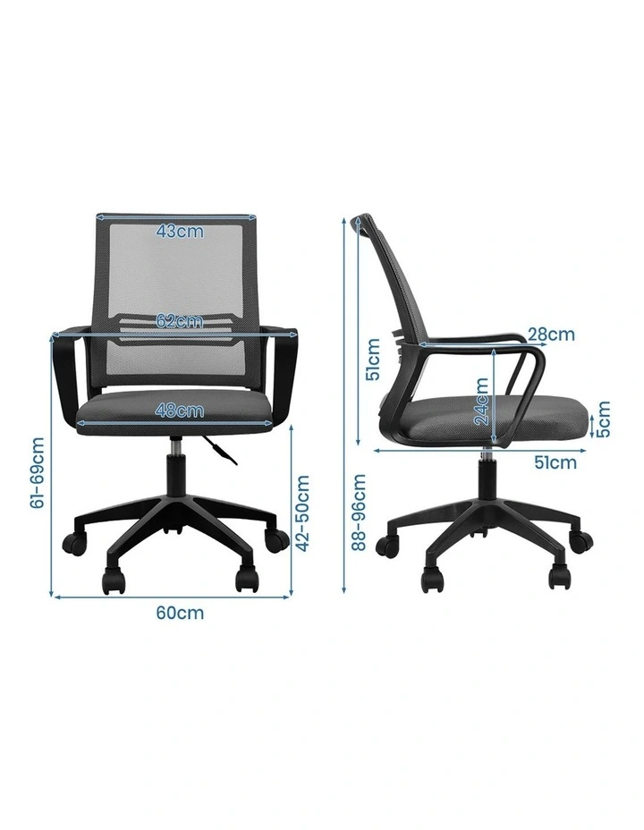 Office Computer Mesh Executive Chair in Black image 3