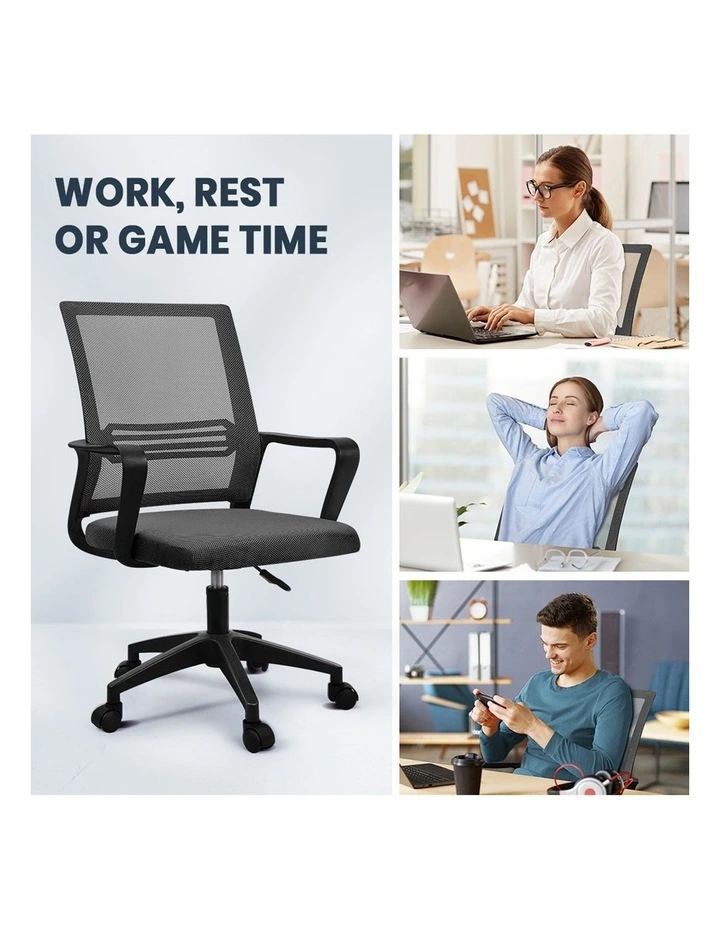 Office Computer Mesh Executive Chair in Black image 4