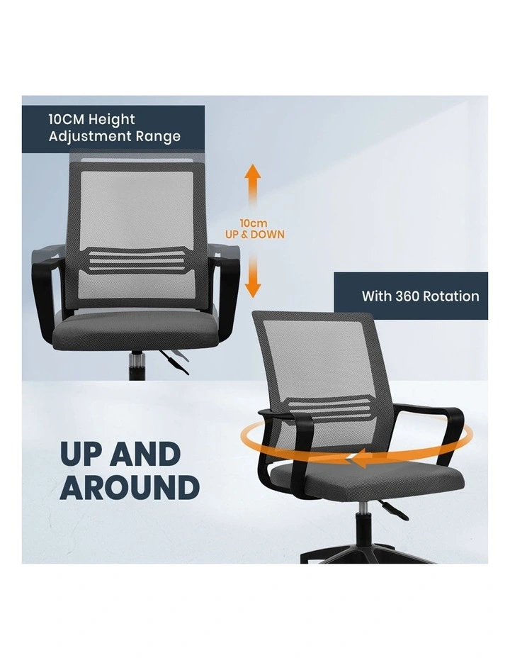 Office Computer Mesh Executive Chair in Black image 5