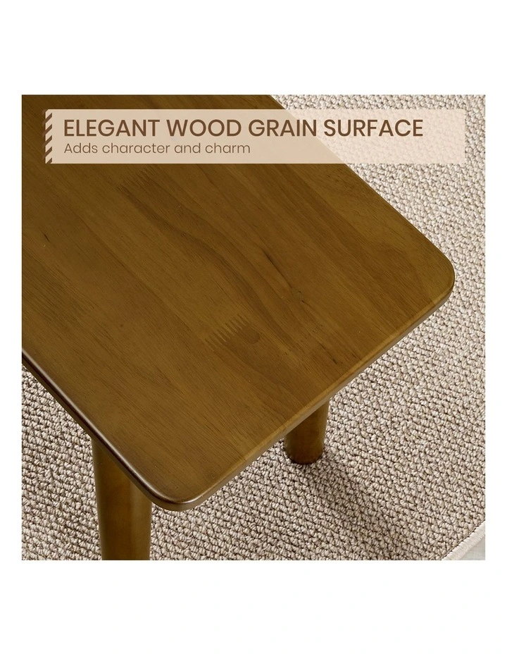 Wooden Dining Bench 160cm in Brown image 7