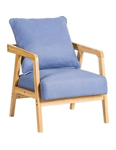 Armchair in Light Blue