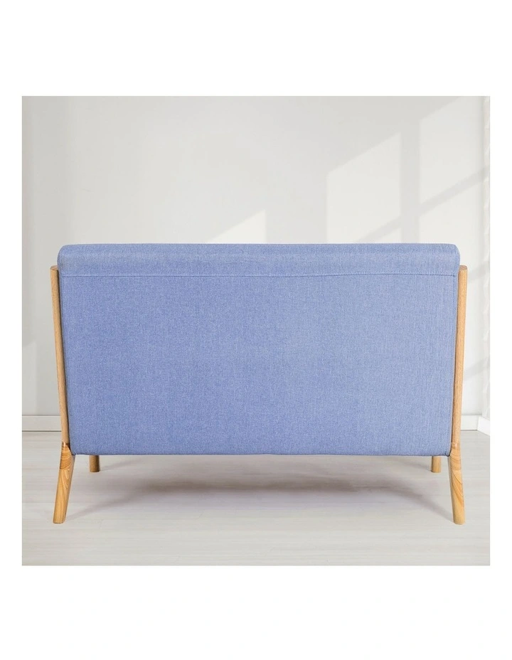 Armchair 2-Seater in Light Blue image 6