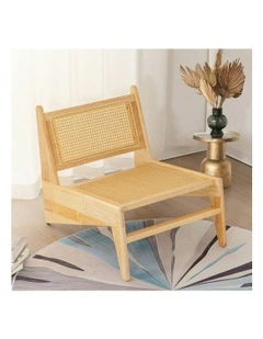 Kangaroo Wooden Accent Arm Chairs in Natural
