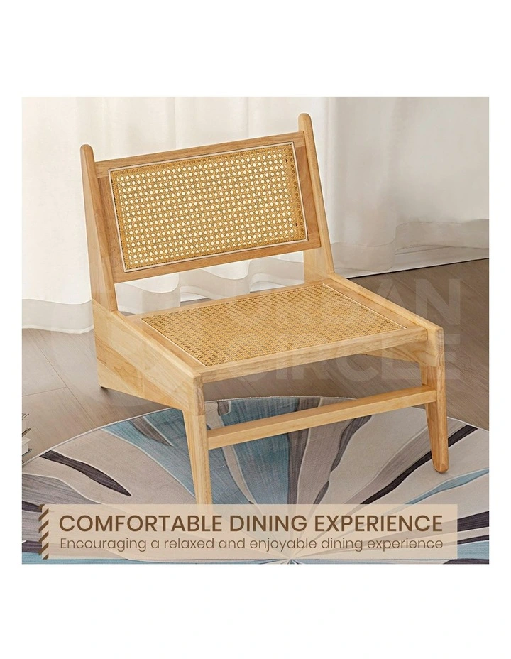 Kangaroo Wooden Accent Arm Chairs in Natural image 7