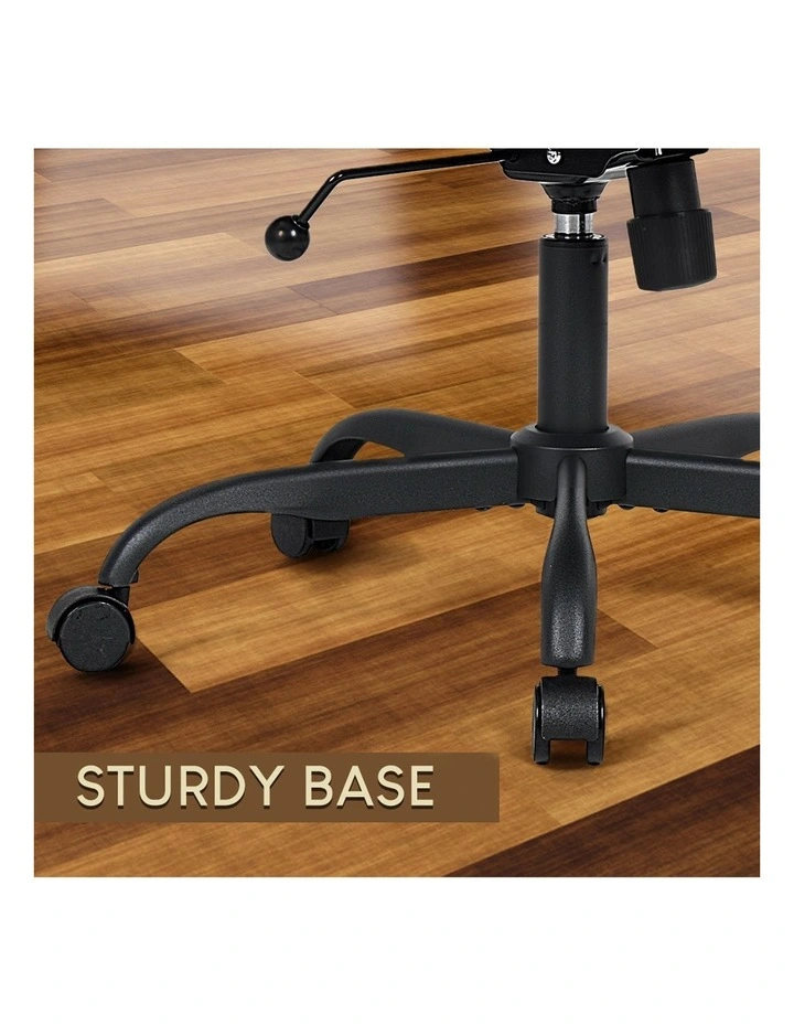 Ergonomic Executive Height Adjustable Office Desk Chair in Black image 7