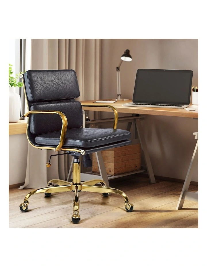 Ergonomic Executive Height Adjustable Office Desk Chair in Multi image 2
