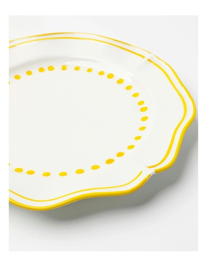 No.22 Home Capri Yellow Side Plates Set Of 4 MYER