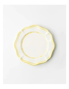 Capri Yellow Dinner Plate Single