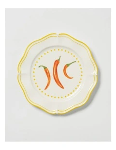 Capri 2.0 Yellow Dinner Plates Single