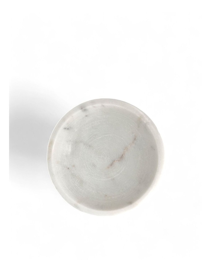 Marble-turned Bowl in White image 3