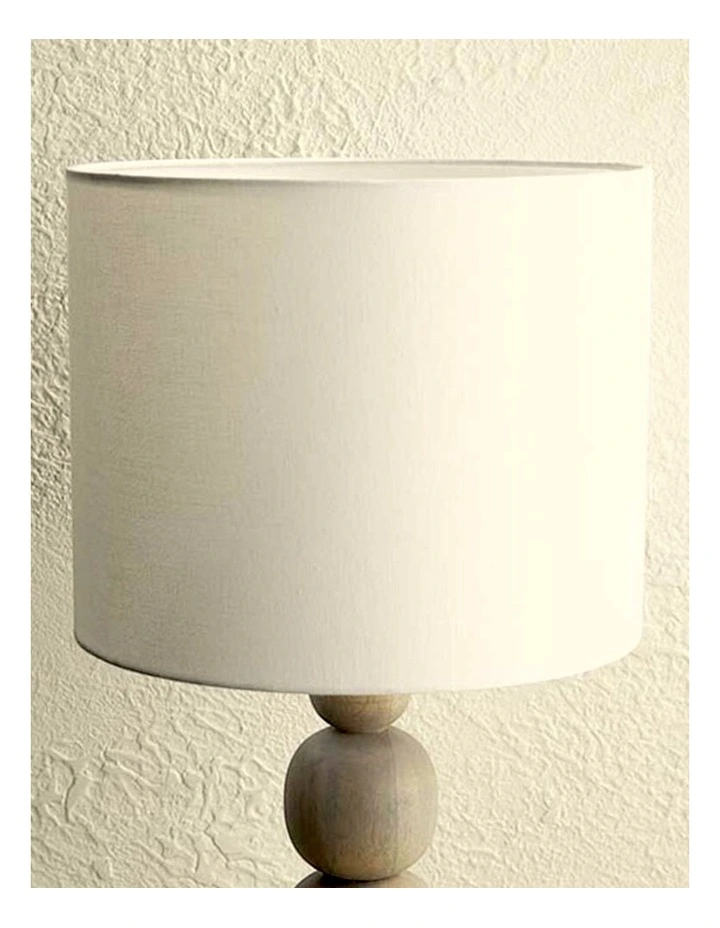 Turned Wooden Tall Boy Table Lamp image 3