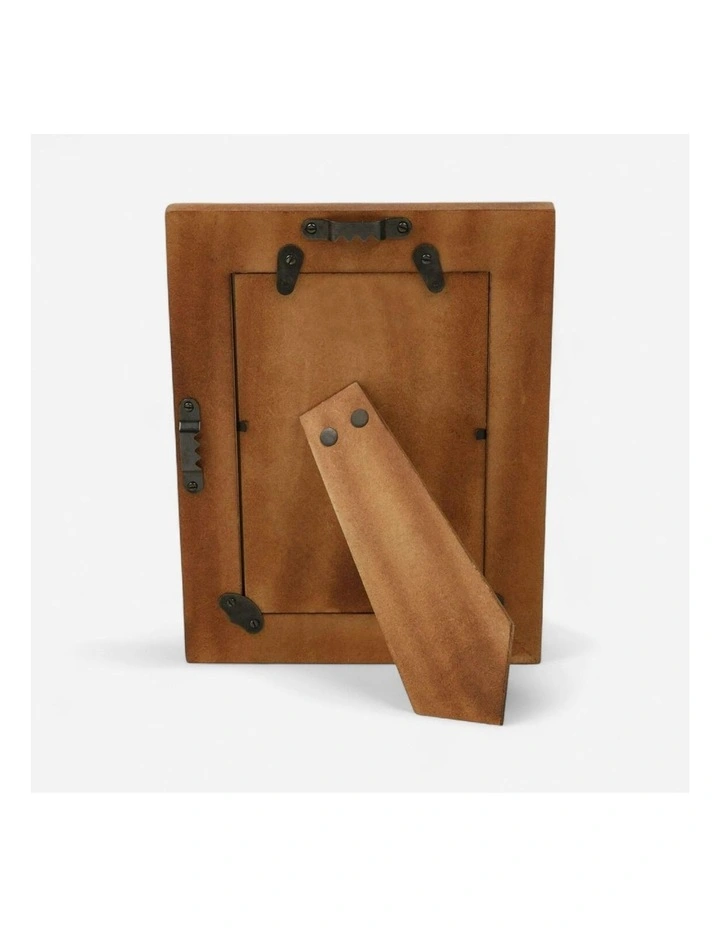 Recycled Buffalo Bone Inlay Photo Frame 4x6 in Brown image 5